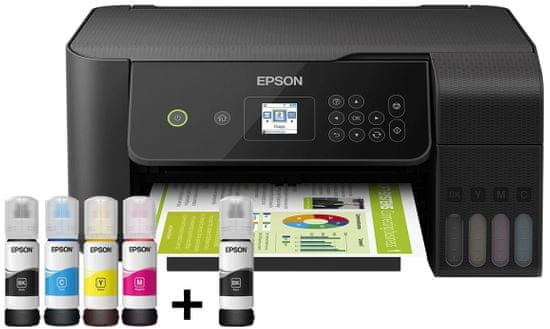 Epson Ecotank L3160 Wifi 3 In 1 Ink Tank Printer