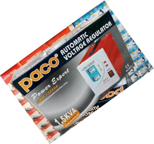Paco Automatic Voltage Regulator Swr 1500Va -1.5Kva