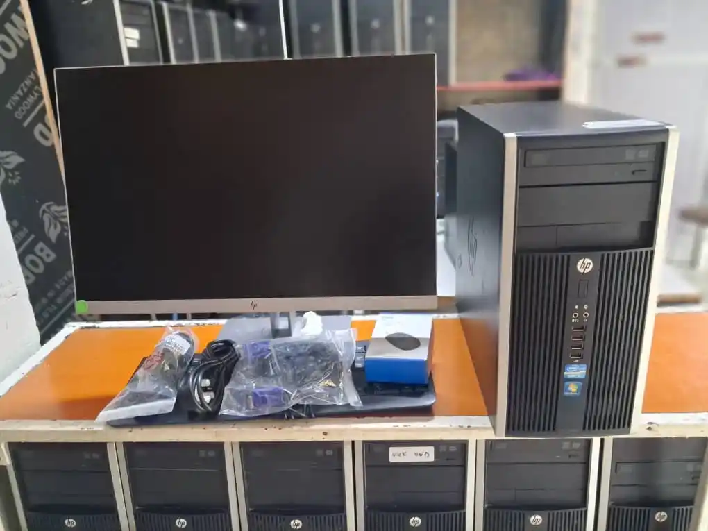 Hp Sata 4 Ya Kusimama Core I5 Ram 4Gb Hdd 500Gb Na Kioo Inch 24 Fremless Full Set
