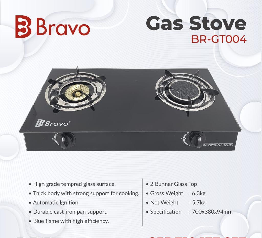 Bravo Gas Stove Br Gt004