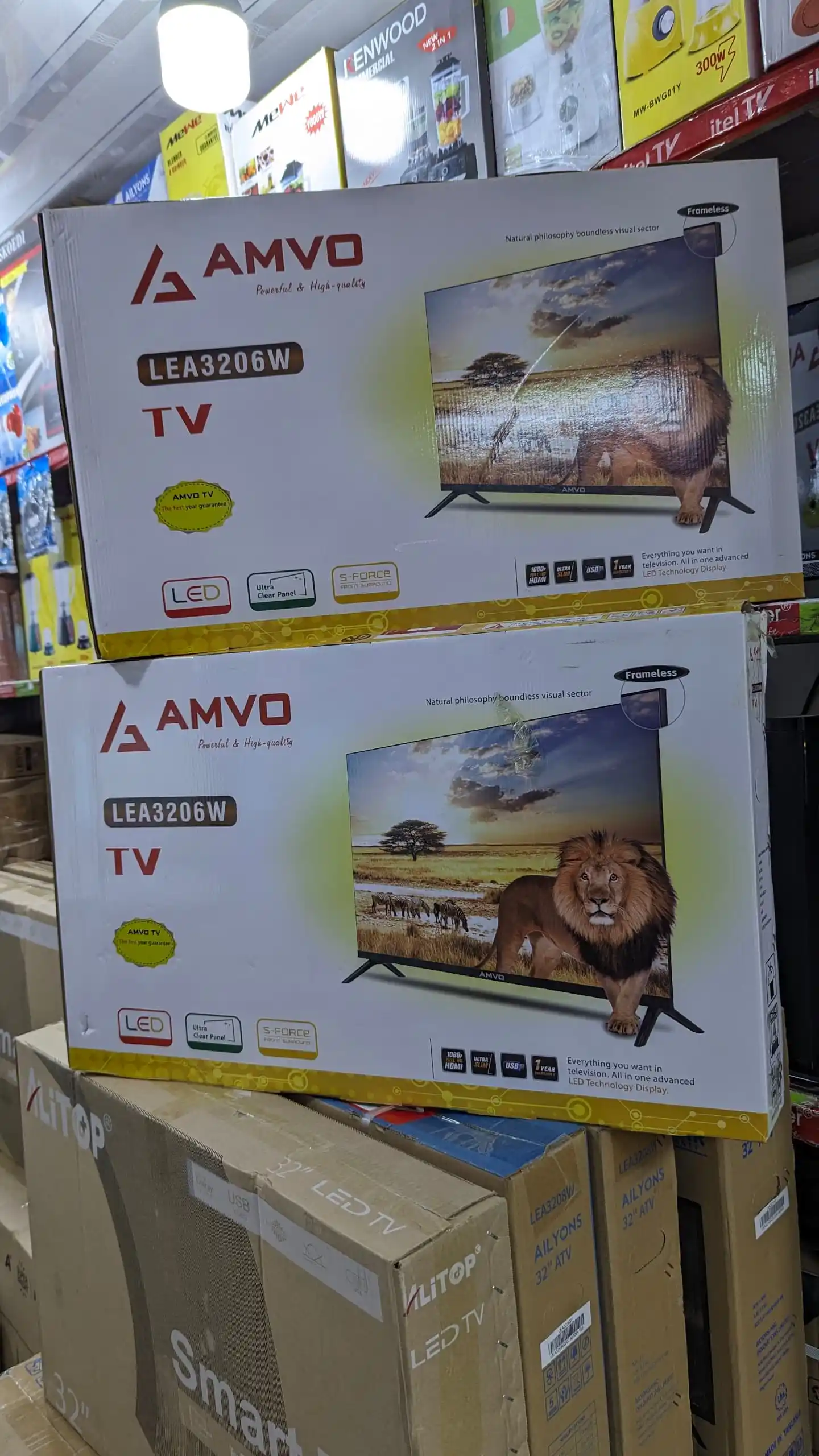 Amvo 32 (Amvo Tv Inch 32 ) Frameless  With Full Hd Ofa