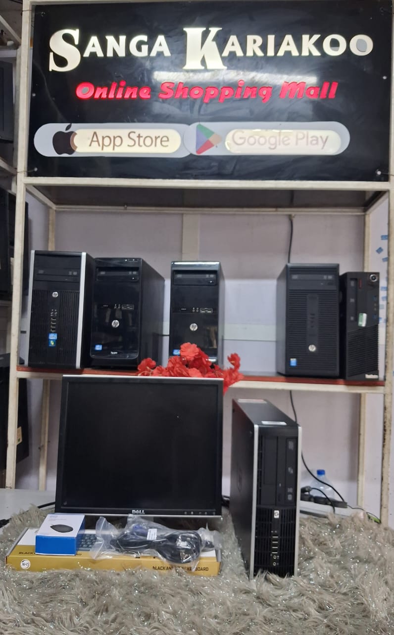 Hp Ya Kulala Core I5 Ram 4Gb Hdd 500Gb Na Kioo Inch 19 Full Set