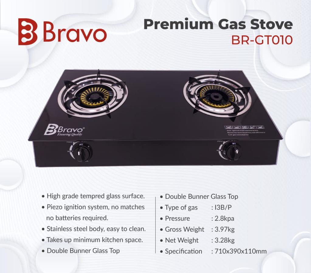 Bravo Premier Gas Stove Br Gt010