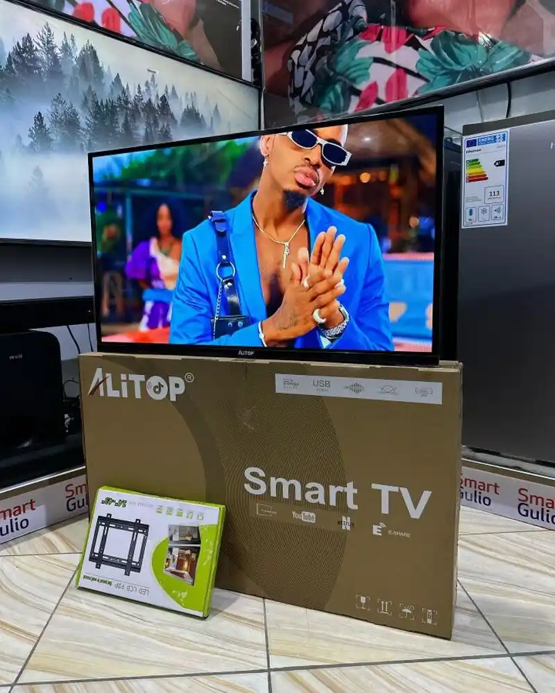 Alitop 32 (Alitop Inch 32) Smart Tv (Wifi) Youtube7Netflix With Full Hd Ikiwa Na Stend