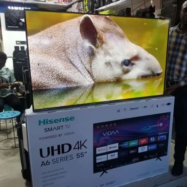 Hisense 55 (Hisense Inch 55) Hisense  4K Uhd Hdr Smart Tv 