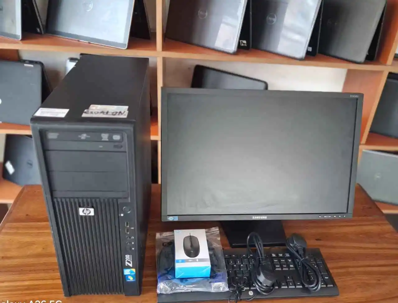 Hp Sata 6 Core I5 Ram 4Gb Hdd 500Gb Gen2 Speed 3.10Ghz Na Kioo Inch 24 Fuul Set
