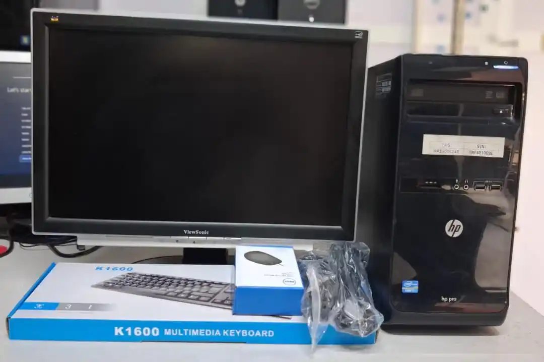 Hp Pro Sata 4 Corei5 Ram 4Gb Hdd 500Gb Na Kioo Inch 20 Full Set