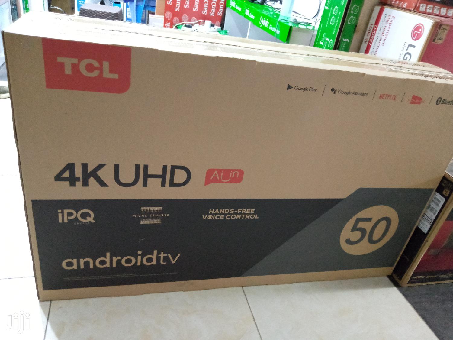 Tcl 50 (Tcl Inch 50) Smart Android Tv 4K Uhd