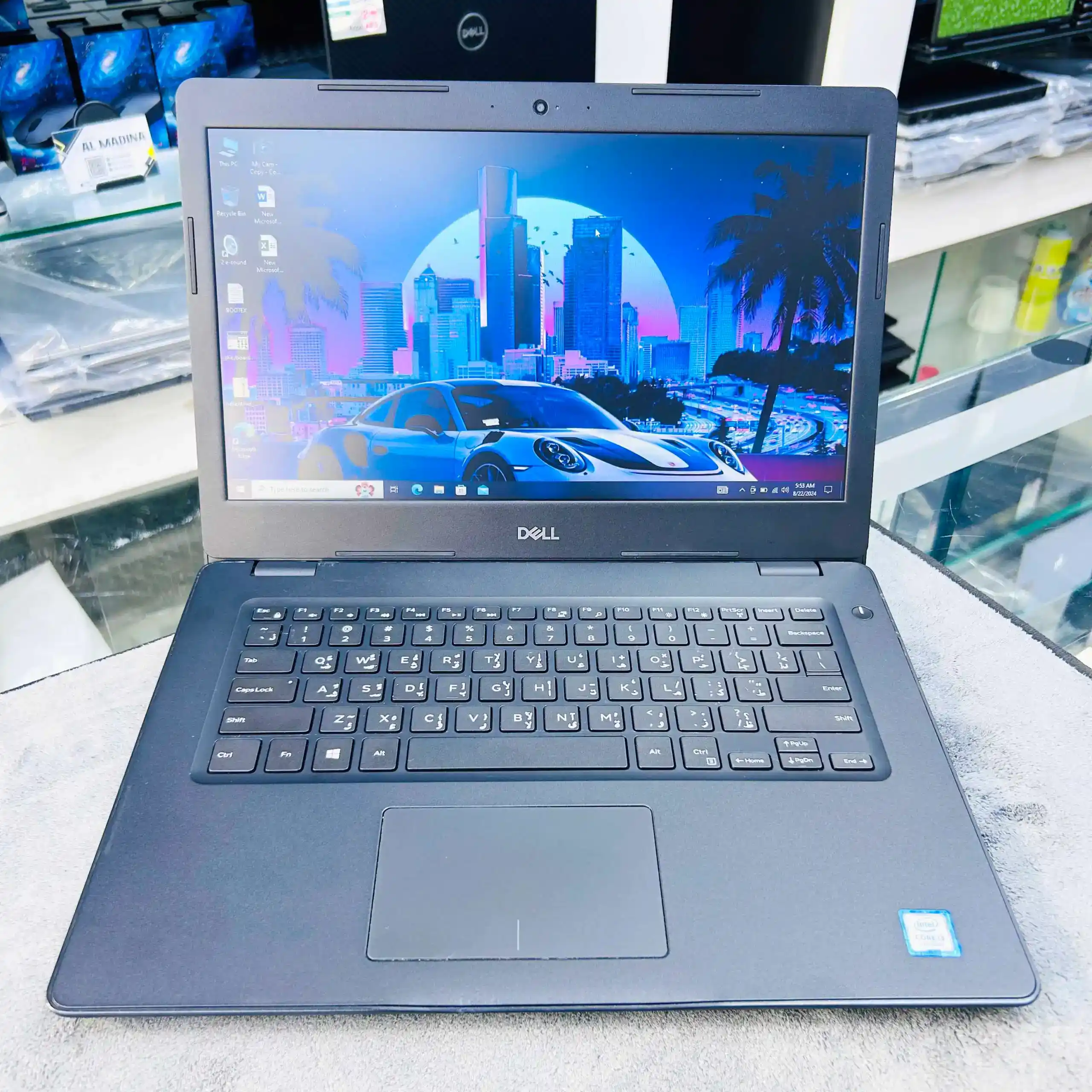 Dell 3490  Core I5 8Th Generation   Memory 8Gb Ram   Storage  256Gb    Windows 10 Pro 64-Bit  Non Touch