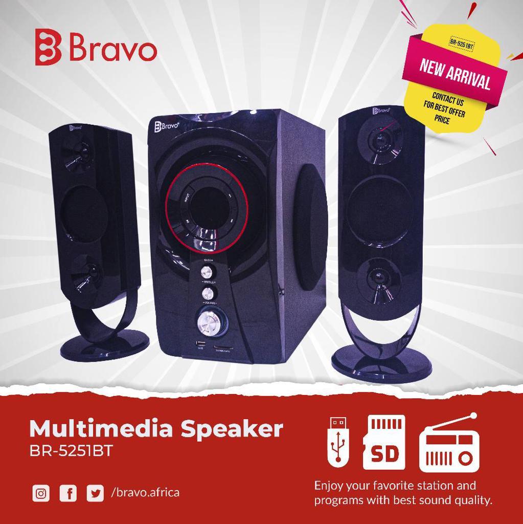 Bravo Multimedia Speaker Br-5251Bt