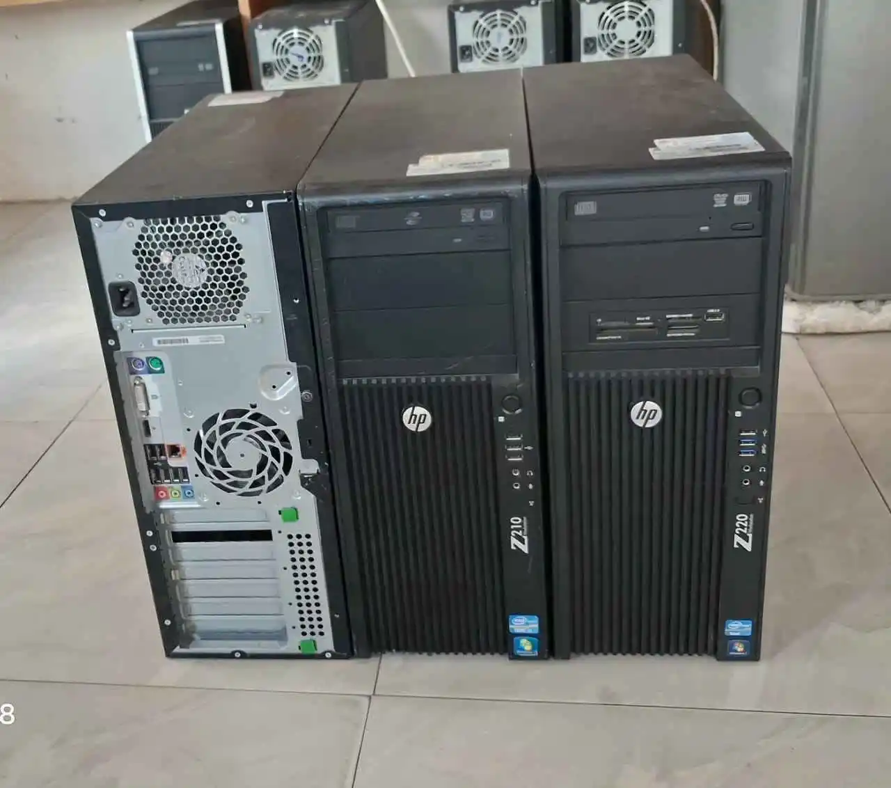 Hp Z 210/ 220 Sata 6 Core I5 Ram 4Gb Hdd 500Gb Speed 3.10 Na Waya Wa Moto