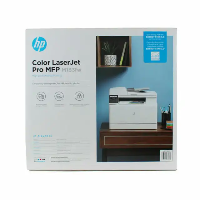 Hp Color Laserjet Pro Mfp M183Fw Ina Print /Copy/Scan/Fax/Print Speed Black [Iso,A4]Up To 16 Ppm Print Speed Colour [Iso] Up To 16 Ppm