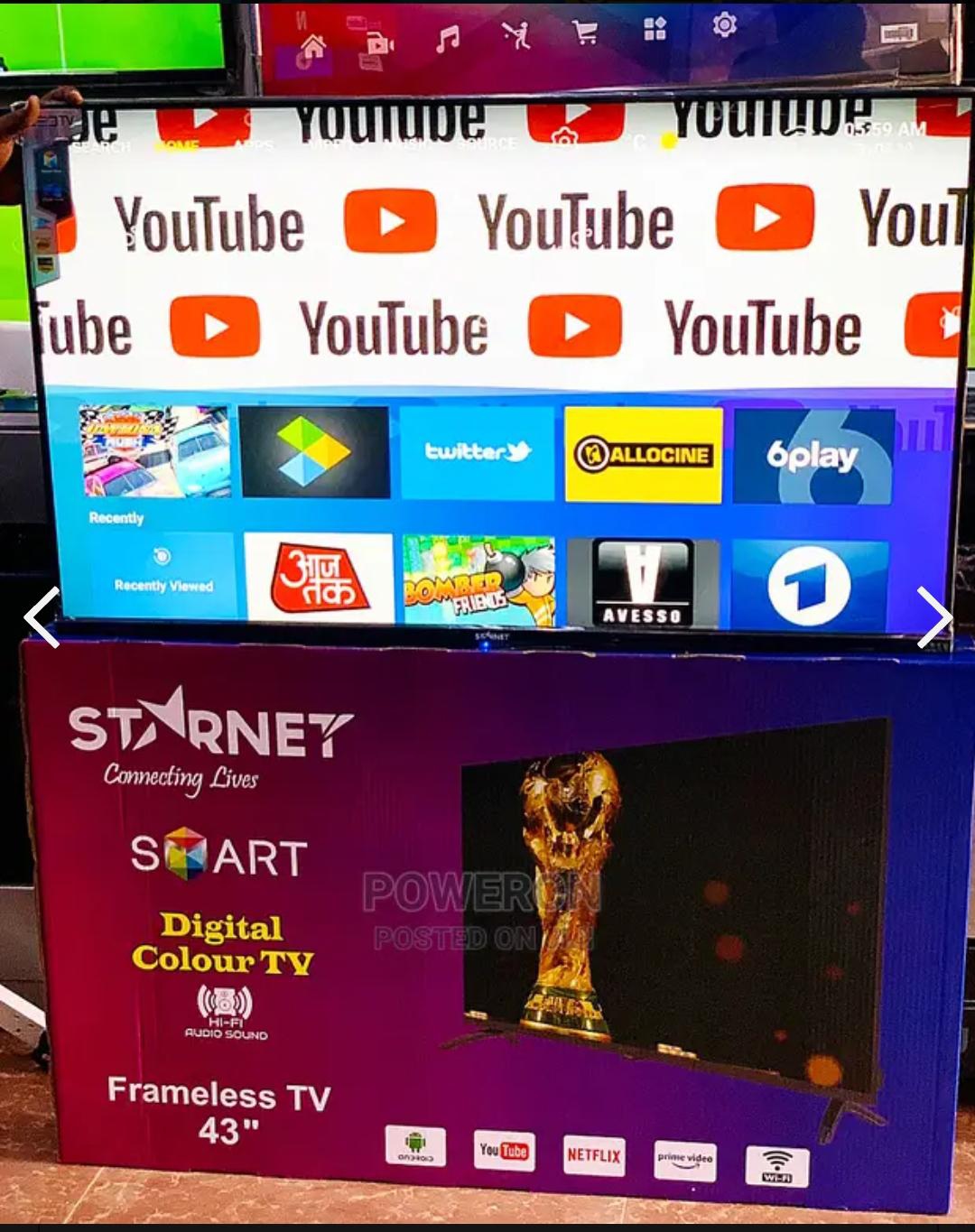 Starney 43(Inch 43 Smart)Smart Flameless Tv Full Hd