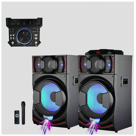 Alitop Speakers Sp 155 Brand New /Mpya Kwenye Box Bluetooth Mixer Dj Fm Redio Usb/Flash Spika2 Kubwa