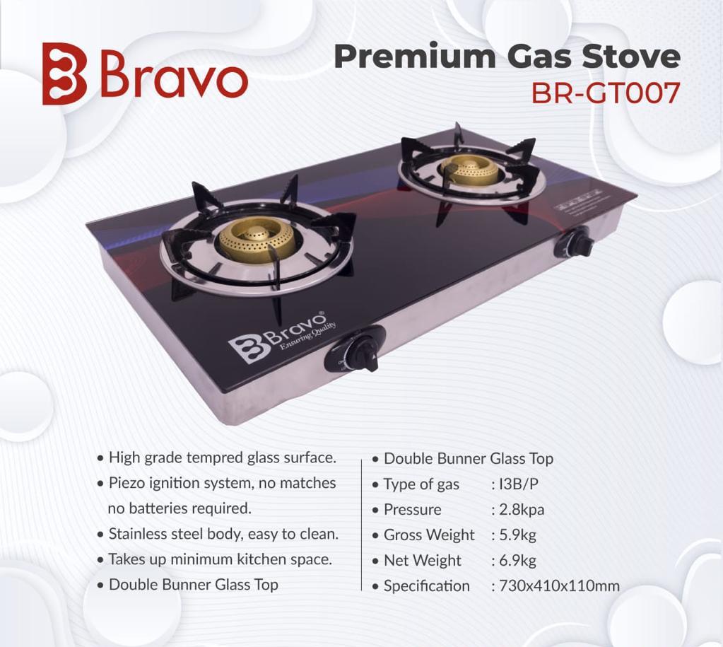 Bravo Premier Gas Stove Br Gt007