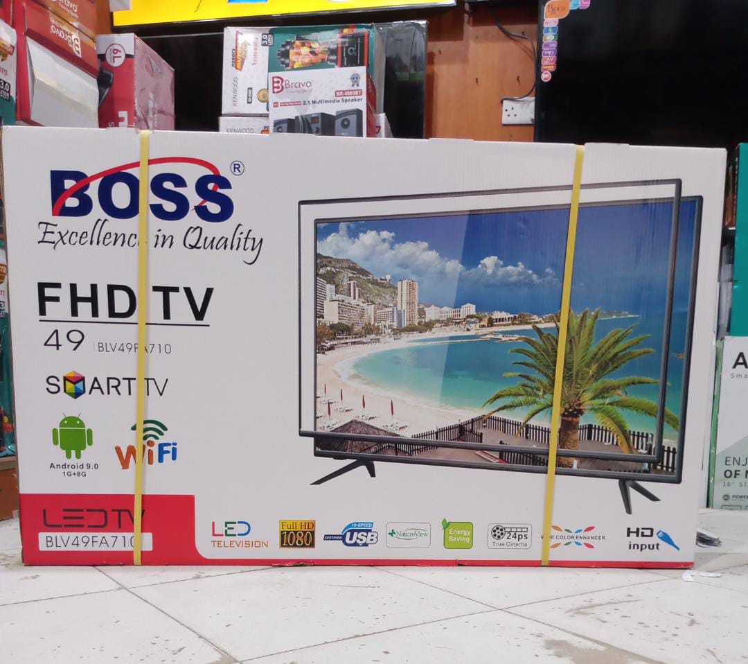 Boss 49 (Boss Inch 49)  Full Hd Tv Android Tv ,Smart Tv 