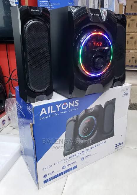 Ailyons Rd 2612 Bluetooth Conectivity, Usb Input, Fm Radio Aux Mp3 Player 