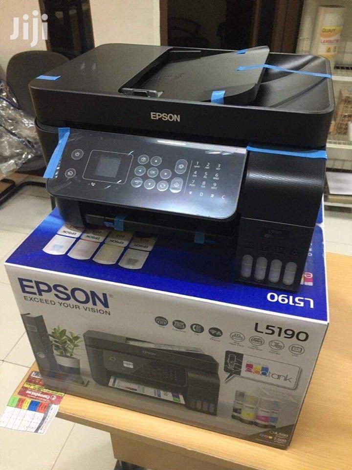 Epson L5190 Wi-Fi All-In-One Ink Tank Printer With Adf
