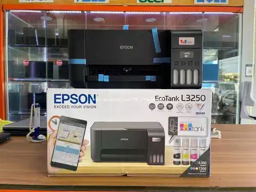 Epison L3250 Ina Print,Copy,Scan,Wireless,Black And Colour Page (4500/7500),Inkjet,1 Year Warranty