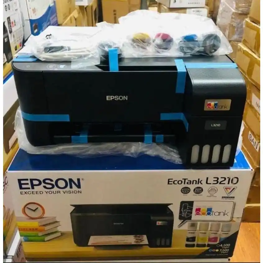 Epson Ecotank L3210 All In One Wireless Inktank Printer: Print Scan Copy