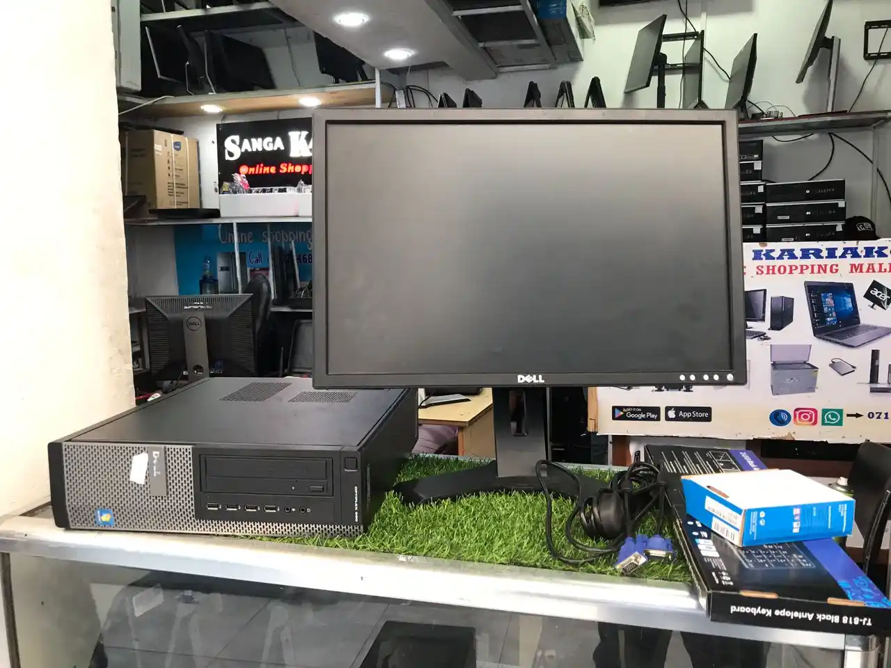 Full Set Dell Ya Kulala Core I5 Ram 4Gb Disk 500Gb 3.10Ghz Kioo 19 Au 20