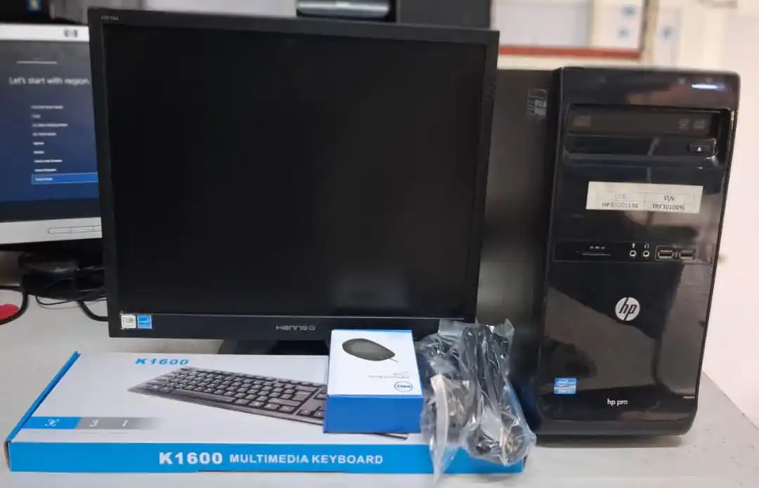 Hp Pro Core I5 Sata 4 Ram 4Gb Hdd 500Gb Na Kioo Inch 19 Fullset