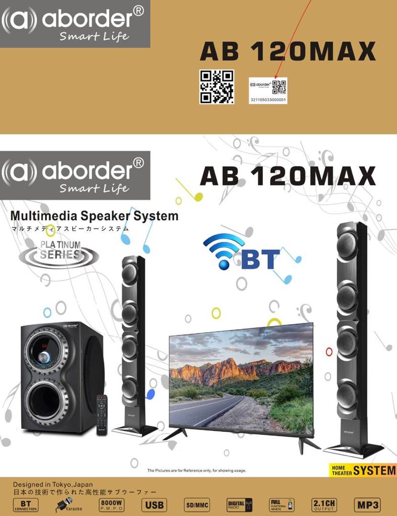 Aborder Ab 120Max Strong Subwoofer