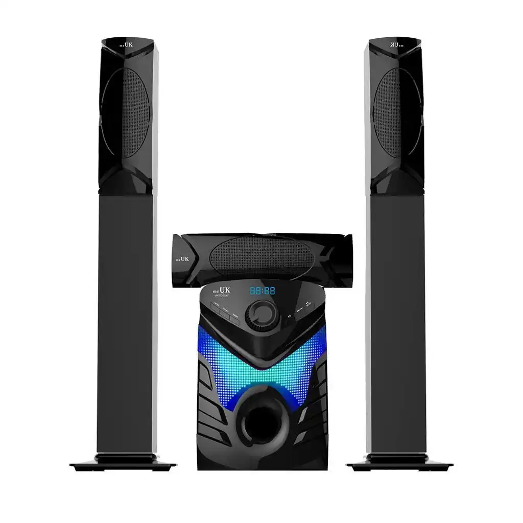 Mr Uk S17 3 Speakers  With Bluetooth,Usb,Sd,Remote Control,Ac/Dc With High Sound Bass 