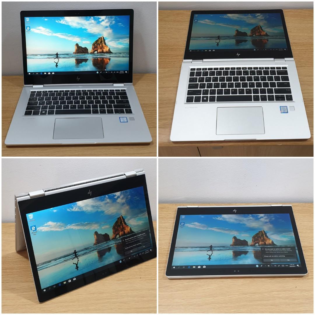 Hp Elitebook X360 1030 G2 Laptop Pc -  7Th Gen  Intel I5, 8Gb Ram,  256 Ssd,  13.3 Inch Yoga /Inageuka  Full Hd  Touchscreen