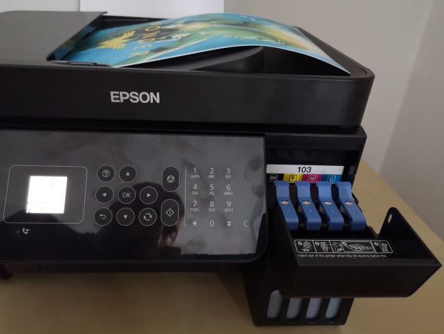 Epson L5190 Wi-Fi All-In-One Ink Tank Printer With Adf
