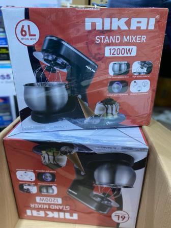 Nikai 1,200W 6.5L Stand Hand Mixer – Nsm650A