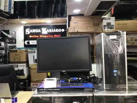 Hp Computer Full Set Core I5 Monitor Inch 22 Ram 4, Hard Disk 500 Sata 5 2Gen Processor 3.10, Dvd Writter