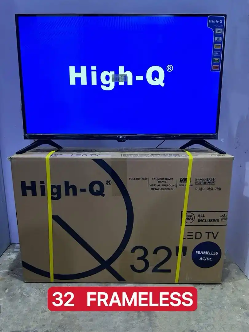High Q 32 (High Q Inch 32) Frameless Tv Hdmi Vga Full Hd