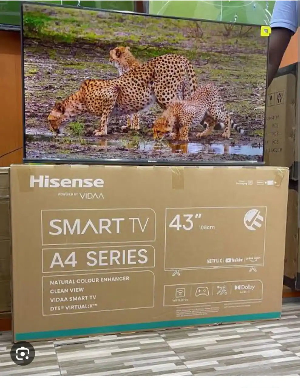 Hisense 43 (Hisense Inch 43) Hisense Led Tv Smart Tv A4 Series Hdmi,Usb Slim