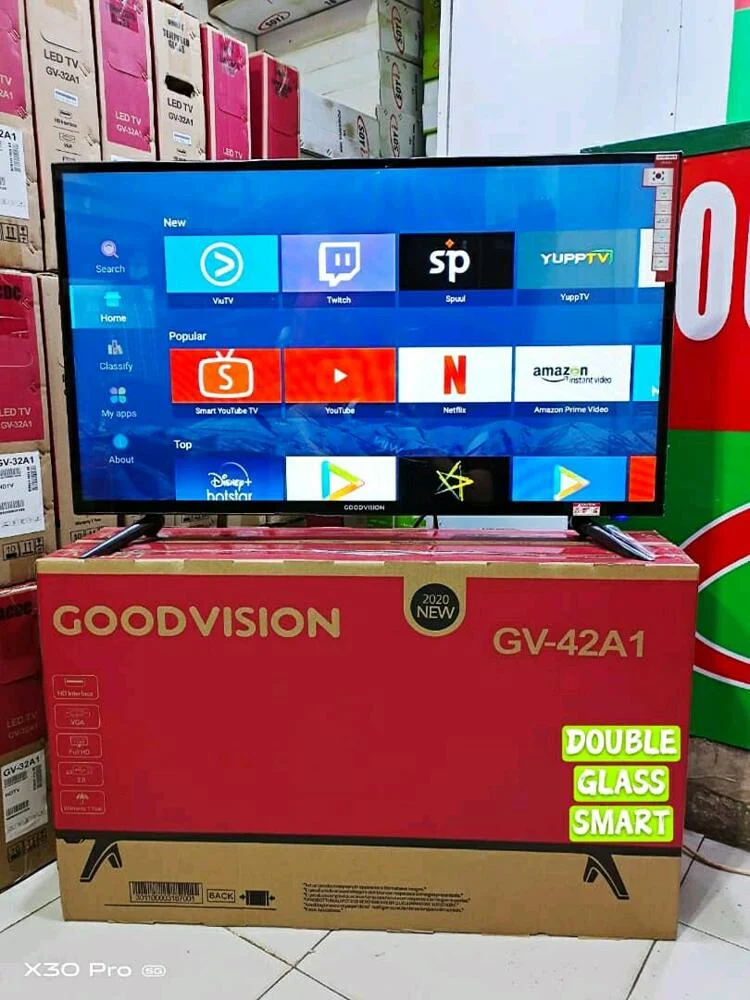 Goodvision 42 (Goodvision Inch 42) Smart Tv  Double Glass 