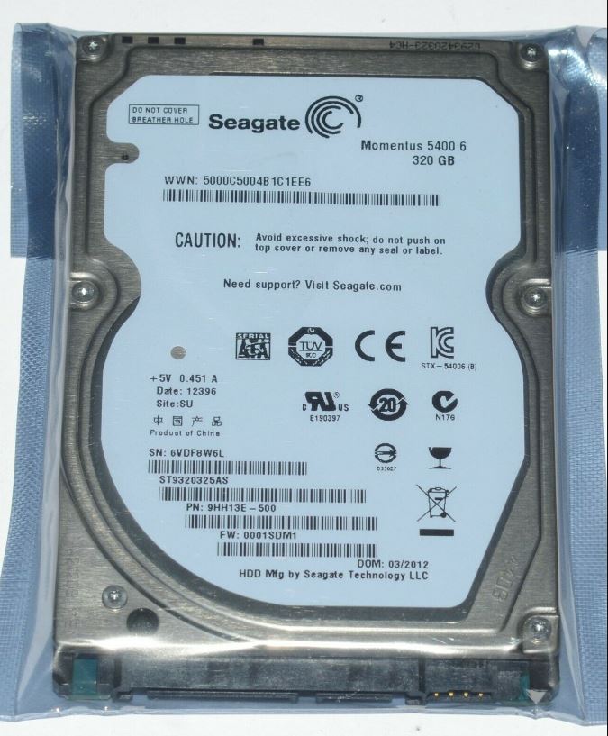 320Gb Hard Disk Za Laptop Original Seagate
