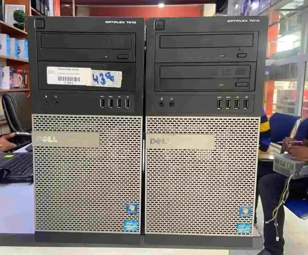 Dell Optiplex  Za Kusimama Core I5 Ram 4Gb Hdd 500Gb Speed 3.10Ghz Dvd Rw With Window And Programs + Vga.