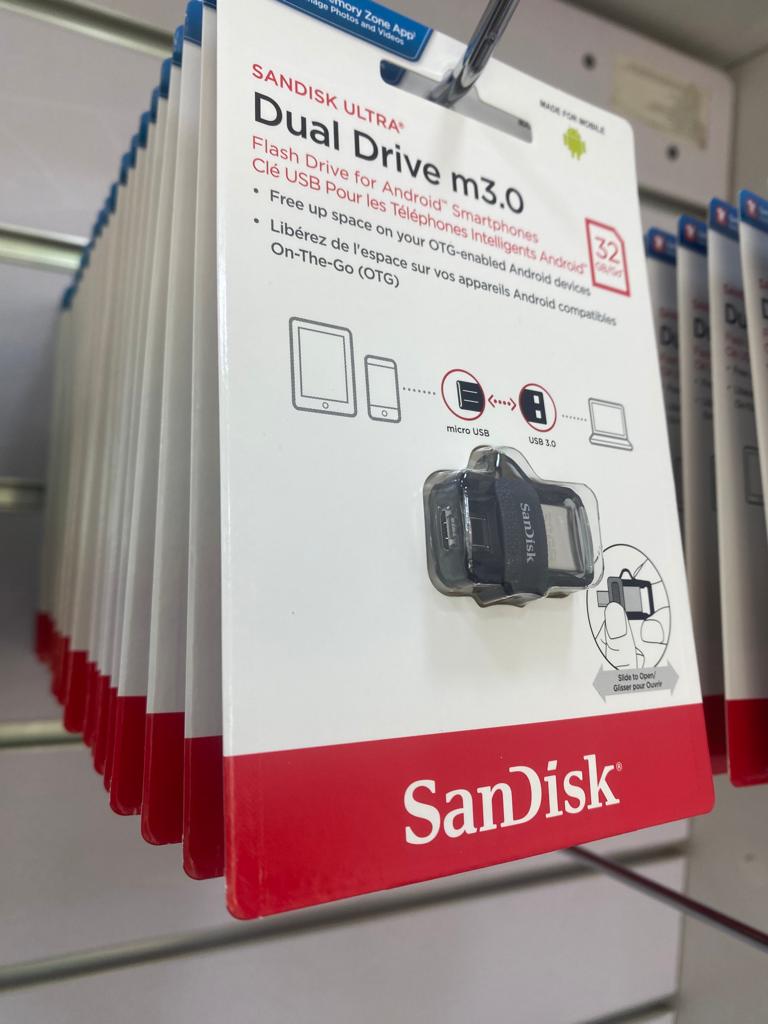 Flash Sandisk Otg Original Dual Drive 64Gb