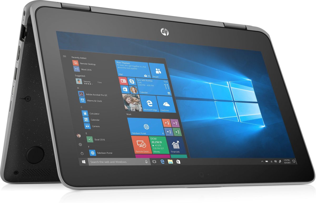 Hp 11Ee G3 Laptop Yoga/Inageuka Screen Touch Ram 4Gb Ssd 128Gb  1.10Ghz 11.6 Inch Window 10 Pro 4Hrs Battery