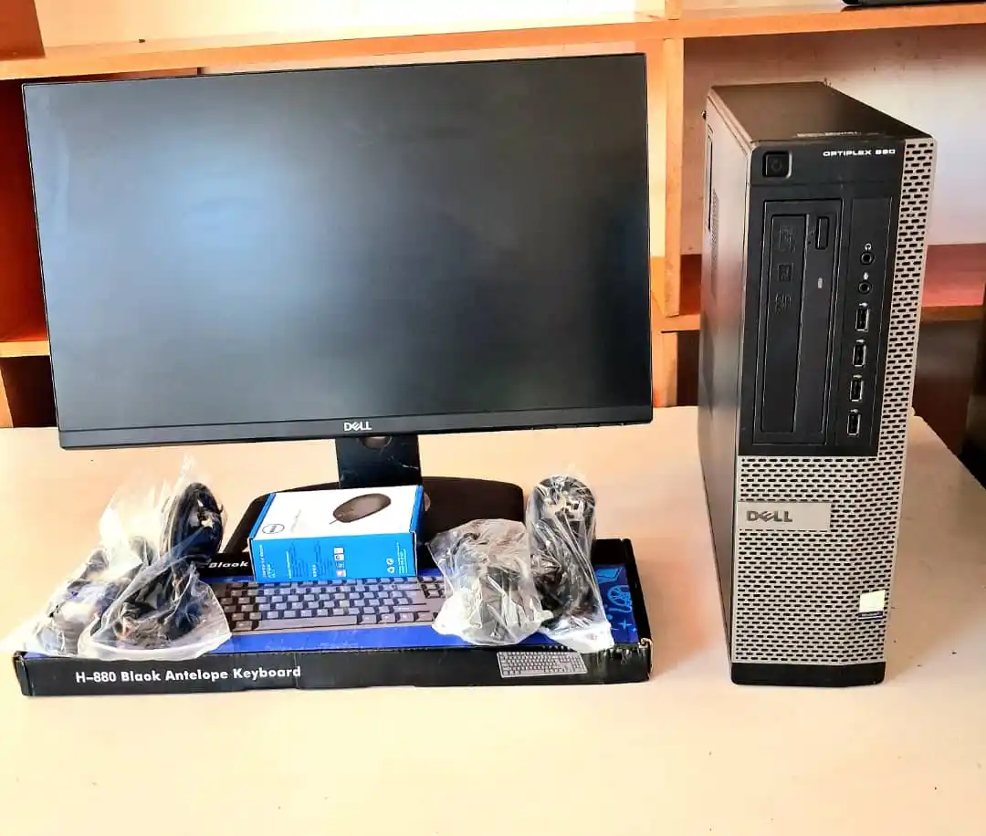 Dell Ya Kulala  Core I3 Ram 4Gb Hdd 500Gb Na Kioo Inch 22 Fremless Full Set