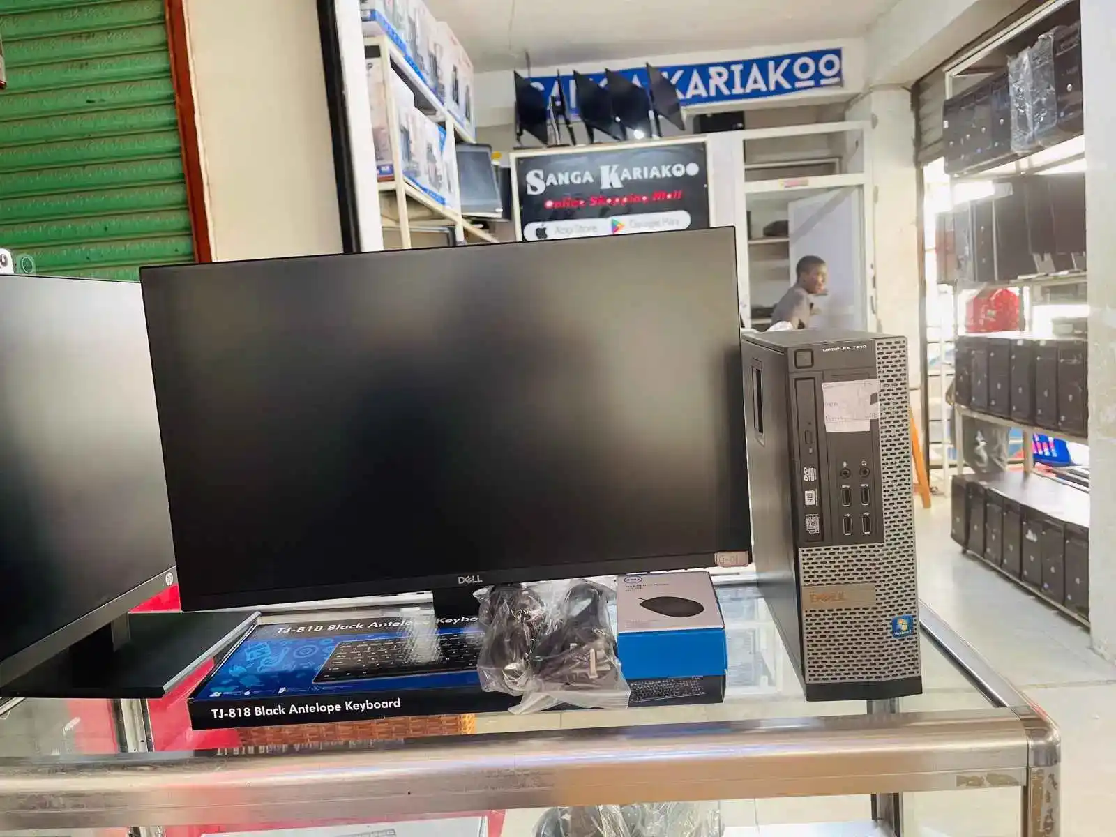  0Ffer Dell Min Core I5 Ram 4Gb Hdd 500Gb Na Monitor Inch 24 Fremless Full Set