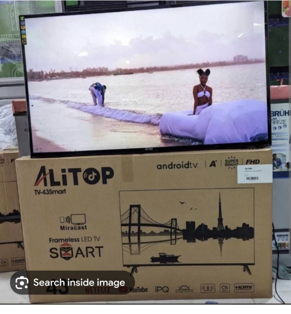 Alitop Inchi 43 Frameless Smart Usb Hdmi Led Tv Wireless Lan Built-In Hd Fhd
