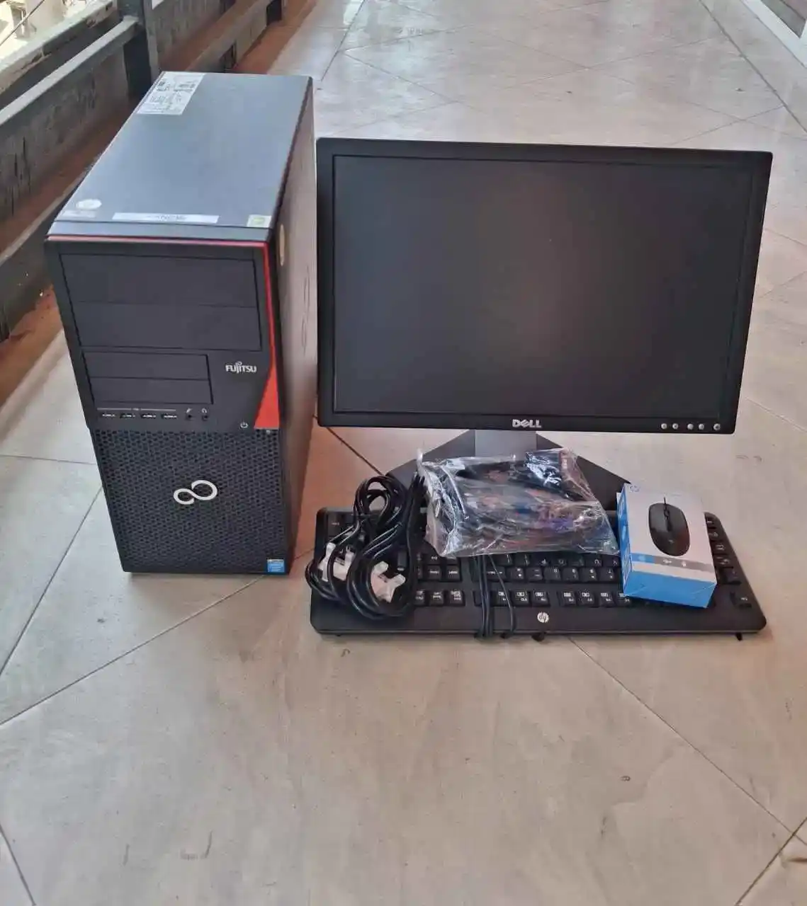 Fujitsu  Sata 5 Core I3 Ram 4Gb Hdd 500Gb Gen4 Speed 3.10Ghz Na Kioo Inch 19 Full Set