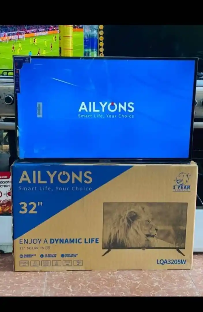 Aliyons 32 (Ailyons Tv Inch 32) Double Glass With Full Hd & Good Resolution