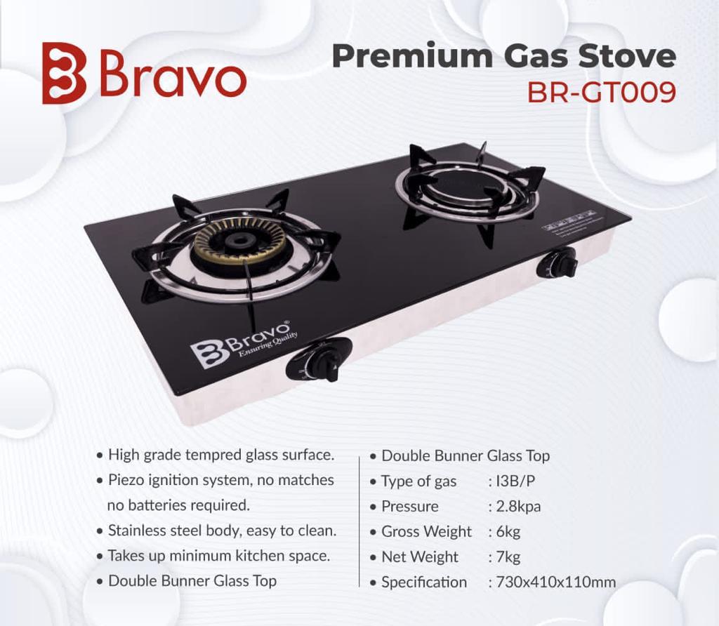 Bravo Premier Gas Stove Br Gt009