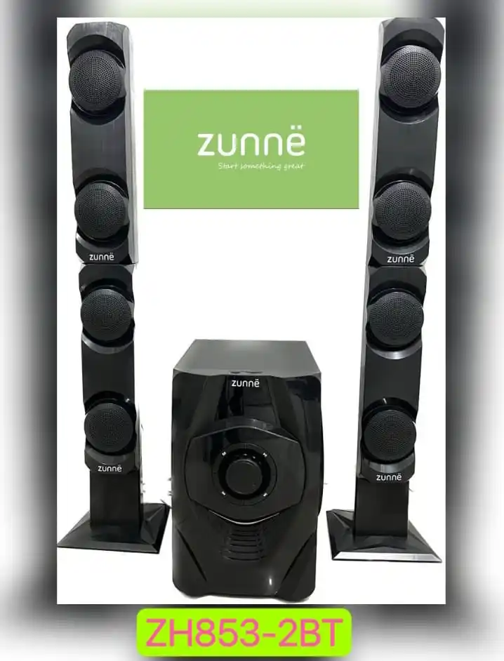  Zunne 853-2Bt (Zh853) ,Ina Bluetooth, Aux,Fm, High Bass 