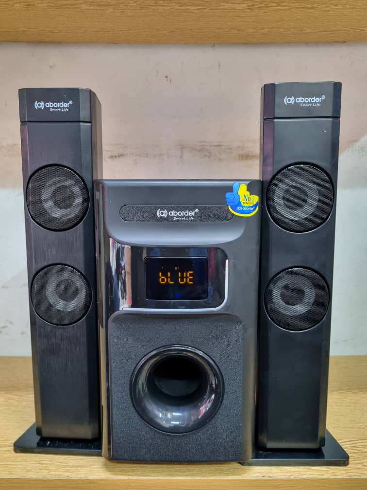 Aborder Model Ab835 Fm Redio Flas/Usb Ac/Dc Bass Sound Aux Mp3 Bluetooth