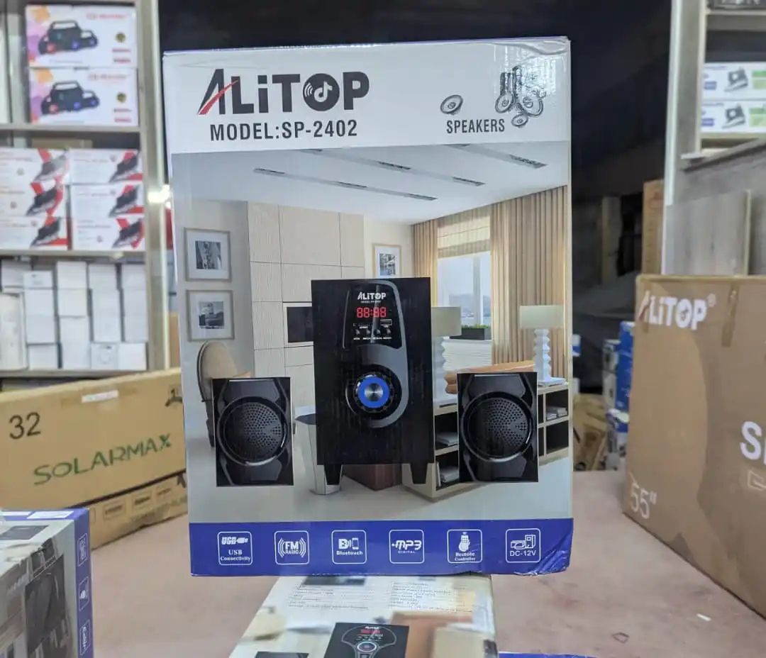 Alitop Sp 2402 Ina Usb Connectivity,Fm Radio,Bluetooth,Mp3,Dc/Volt12 Na Remote Controll
