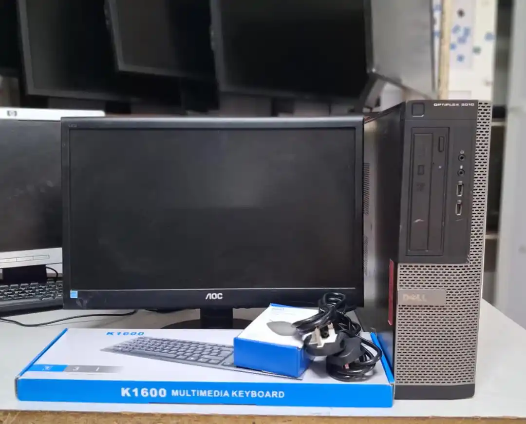 Dell Ya Kulala Mlango Mkubwa Corei5 Ram 8Gb Hdd 500Gb Na Kioo Inch 20 Full Set