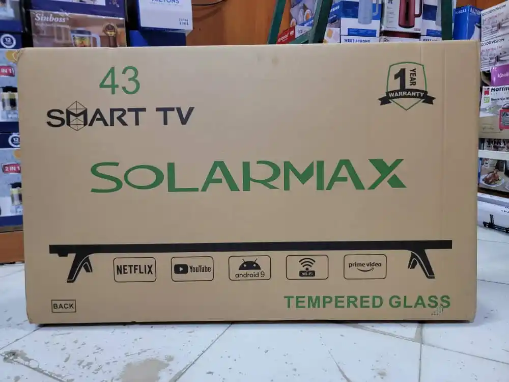 Solarmax 43 (Solarmax Inch 43) Smart Tv  Hdmi Full Hd Tv  